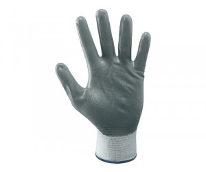 guantes de protección de poliéster/nitrilo